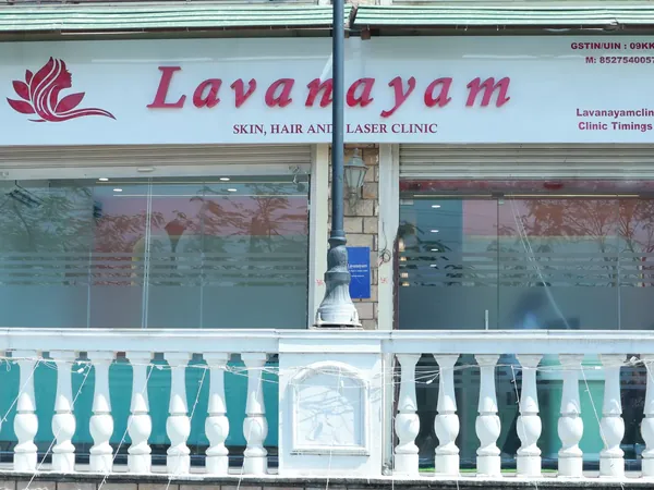 Clinic Entrance, 14th Avenue — Lavanayam Skin, Hair and Laser Clinic, Gaur City 2